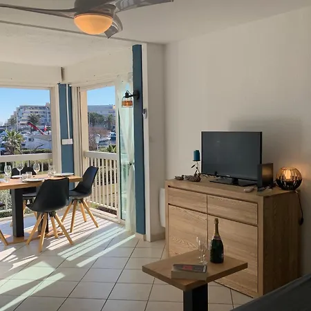 公寓 341 2 Pers Port Soleil Jolie Vue Port 阿格德