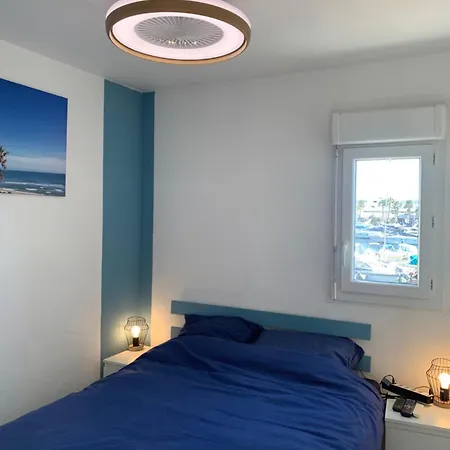 公寓 341 2 Pers Port Soleil Jolie Vue Port 阿格德